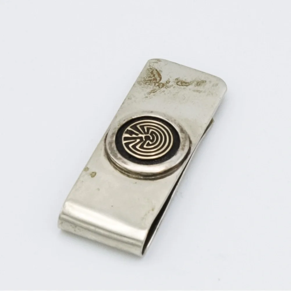 Maze Money Clip